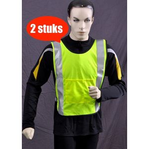 Safeways EN471 Kl1 HiViz Veiligheidshesje - Reflectie - 2stuks