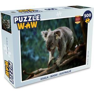 Puzzel Koala - Boom - Australië - Legpuzzel - Puzzel 500 stukjes