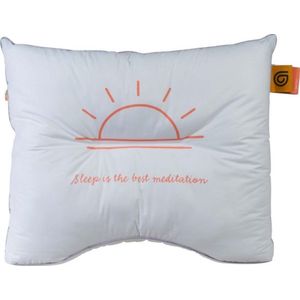 Gilder® ZEN kussen Extra Firm | vulling 50% vezelbolletjes, 50% latex staafjes (Fusionfiber) | vulgewicht 1530 gr. | anti-allergisch | 60x60 cm