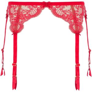 Lavinia - Jarretel Suspender - Maat L - Rood