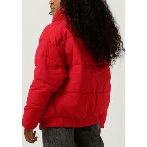 Another Label Mille Oversized Puffer Jassen Dames - Winterjas - Rood - Maat XL