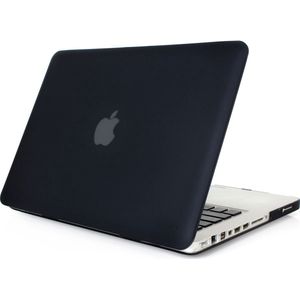Mobigear Laptophoes geschikt voor Apple MacBook Pro 15 Inch (2008-2012) Hoes Hardshell Laptopcover MacBook Case | Mobigear Matte - Zwart - Model A1286