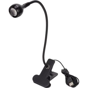 395nm UV LED-zwarte Verlichtingsarmaturen met Clip USB 3W LED-lampkraal - Ultraviolet Paars Licht voor Telefoonreparatie en Gelnagels .