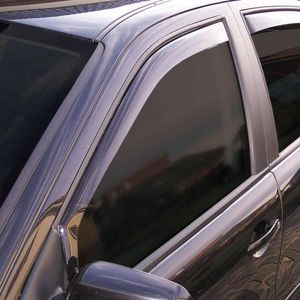ClimAir Zijwindschermen Dark passend voor Volkswagen Caddy 1995-2003 & Polo 6NF 3 deurs/Sedan/Kombi 1999-2001
