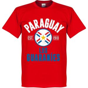Paraguay Established T-Shirt - Rood - XL