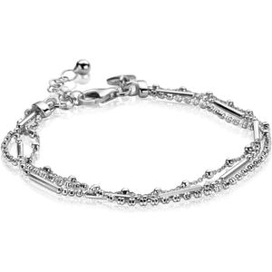 ZINZI zilveren multi-look armband ZIA1462