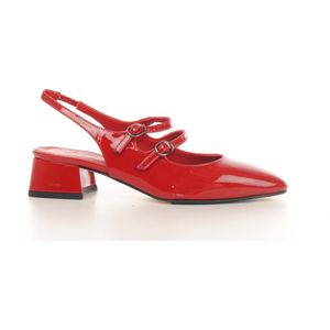 Maury slingback Mimi lakleder rood