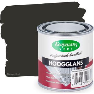 Koopmans Hoogglans 374 Zwart-0,25 Ltr