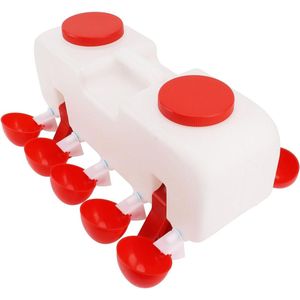 Kip Waterer Feeder Cups 10L Semi-automatische Gevogelte Water Feeder - Kippenhok Accessoires Voor Kip Eend Gans Kalkoen .