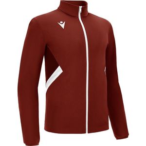 Macron Victory Raijin Polyestervest Kinderen - Bordeaux / Wit | Maat: 11-12 Y