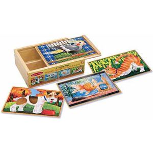 Melissa & Doug - Pets Puzzles in a Box