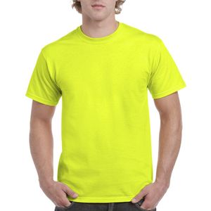 T-shirt met ronde hals 'Ultra Cotton' Gildan Safety Green - M