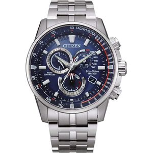 Citizen PCAT Horloge - Citizen heren horloge - Zilver - diameter 42.5 mm - roestvrij staal