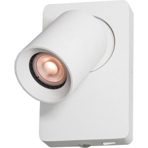 Artdelight - Wandlamp Megano 1 lichts wit