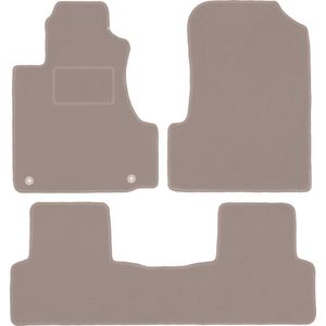 Beige veloursmatten voor: Honda CR-V III SUV (2006-2012)