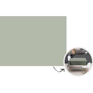 Tafelkleed - Tafellaken - 260x180 cm - Mintgroen - Effen kleur - Binnen en Buiten