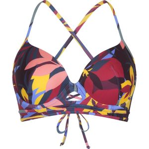 LingaDore Voorgevormde Bikini Top - 7108BT - Leaf Print - 40D