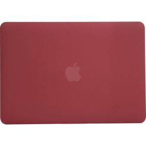 Mobigear Laptophoes geschikt voor Apple MacBook Pro 16 Inch (2021-2024) Hoes Hardshell Laptopcover MacBook Case | Mobigear Matte - Bordeaux Rood - Model A2485 / A2780 / A2991