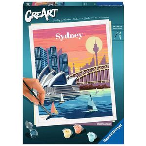Ravensburger Colourful Sydney - Schilderen op nummer voor volwassenen