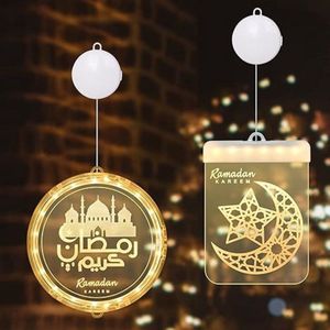 SHOP YOLO-ramadan-decoratieve verlichting-Ramadan Eid Mubarak decoratie LED-lamp-Eid Ramadan decoratieve feeënlamp
