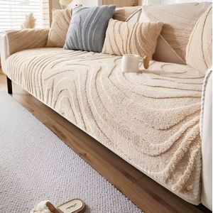 E-Shop4u® - Bankhoezen - ZenRipple Bankhoes - Kussenhoezen - Kussenhoes - 110x110cm - Khaki