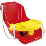 Paradiso Toys Schommelzitje 2-in-1 Rood/geel