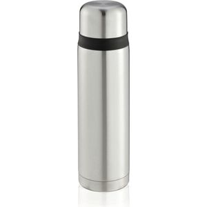 Leifheit thermosbeker Coco - 1 liter - RVS - zilver