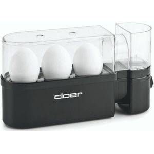 Cloer 6020 - Eierkoker - Transparant - Zwart