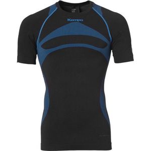Kempa Attitude Pro Shirt Heren - zwart/lichtblauw - maat M/L