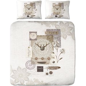 Suela Home Feline - Dekbedovertrek - tweepersoons - 200 x 200/220 cm - Multi