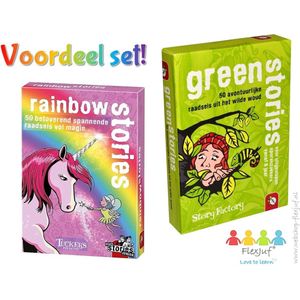 Green Stories & Rainbow Stories (voordeelset van 2 st.)