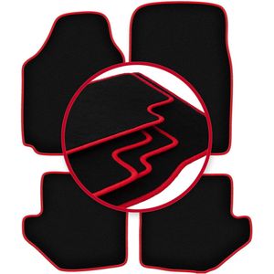 CARLUX-RED automatten voor: Toyota RAV4 I SUV (1994-2000)