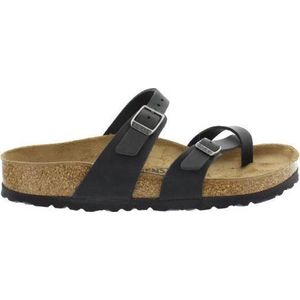 Birkenstock Mayari FL Regular Dames Slippers - Black - Maat 37