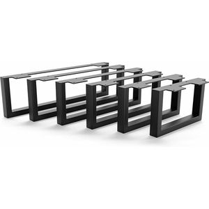 Goodivery ® Verstelbare Metalen Meubelpoten voor Diverse Meubels in Verschillende Hoogtes en Kleuren
