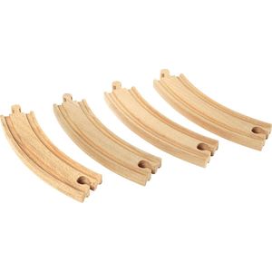 BRIO Lange Gebogen Rails - 33342