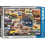 Eurographics puzzel Jeep Advertising Collection - 1000 stukjes