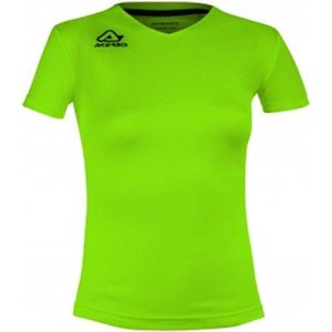 Acerbis Sports DEVI WOMAN TRAINING S/SL T-SHIRT FLUO GREEN 4XS height JR: 156/165 .061 height JR: 120/132 .071