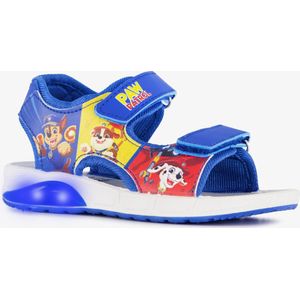 Paw Patrol jongens sandalen met lichtjes blauw - Maat 27