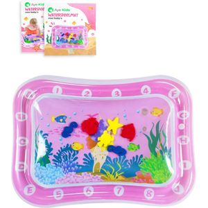 AyeKids Waterspeelmat - Watermat - Speelkleed - Opblaasbaar - Watermat Baby - Roze