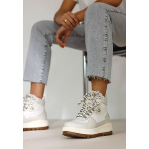 Shabbies Amsterdam Sneaker Lavy Off White - Maat 41