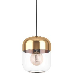 EGLO Maryvilla Hanglamp - E27 - Ø 17 cm - Goud/Zwart