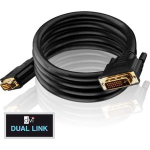 PureLink DVI-D M-M 5m DVI kabel Zwart