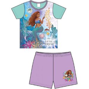 De Kleine Zeemeermin shortama - multi colour - The Little Mermaid pyjama - maat 98/104