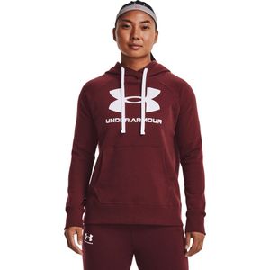 Under Armour Rival Fleece Logo Hoodie Dames Trui - Maat S