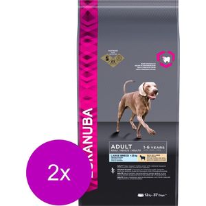 Eukanuba Adult Large Breed Lam&Rijst - Hondenvoer - 2 x 12 kg