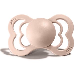 BIBS fopspeen Supreme natuurrubber|Blush|Maat 2|6-18 maanden