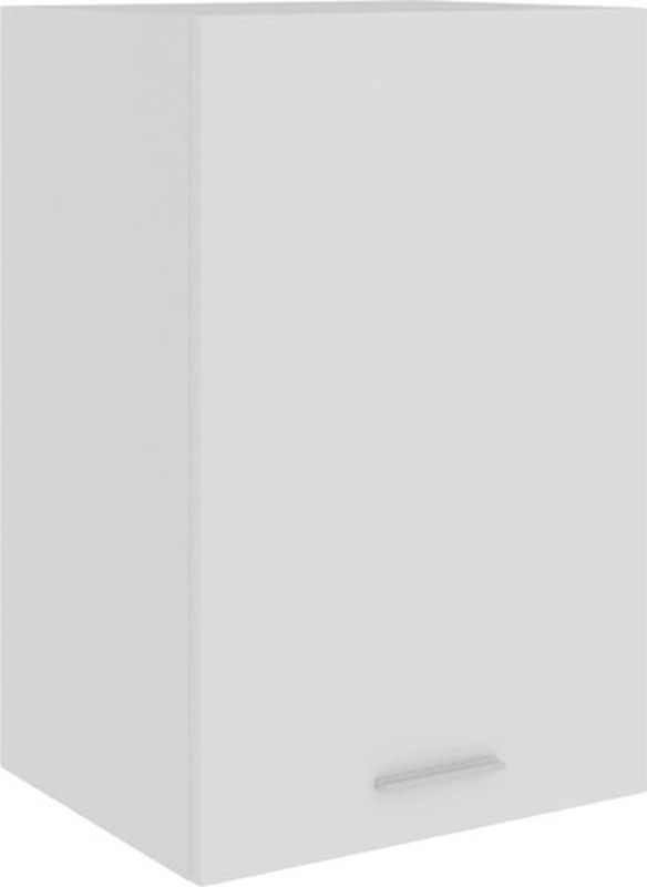 vidaXL - Hangkast - Lyon - 39,5x31x60 - cm - bewerkt - hout - wit