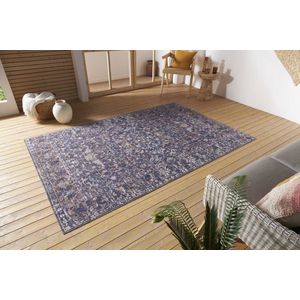 Flycarpets Binnen & Buitenkleed Vloerkleed - Sues - Grijs / Multi - 160x235 cm