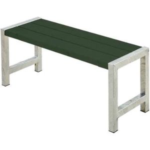 Tuinbank vuren Café - Hout & Staal gegrond groen - 38 x 127 x 45 cm