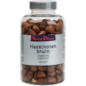 Nova Vitae - Hazelnoten bruin ongebrand - 250 gram